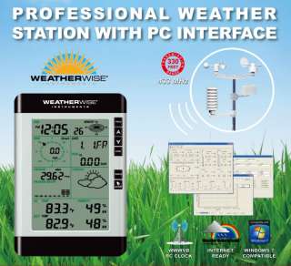   PROFESSIONAL WIRELESS HOME WEATHER STATION w/ AMBIENT WEATHER SENSORS