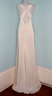 NWT NEW JCrew Avery Ivory Silk Simple Wedding Dress  