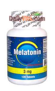 NCB Melatonin Sleeping Aid 3 mg 120 Tablets GLOBAL Ship  