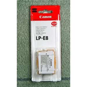  Genuine Canon Battery Pack LP E8 for EOS Rebel T2i and T3i 