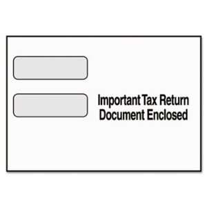 New TOPS 2222   Double Window Tax Form Envelope for 1099 Misc/R Forms 