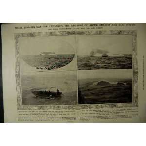  Artic Currents Titanic Disaster 1912 Malecka Siberia