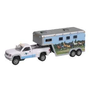   Breyer Stablemates Pick   Up Truck and Gooseneck Trailer: Toys & Games