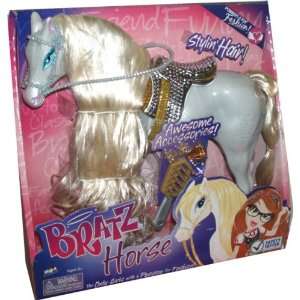 Bratz Passion For Fashion White Horse with Awesome Accessories (Saddle 