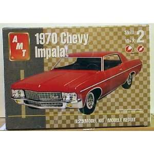   AMT 38212 1970 Chevy Impala 1/25 Scale Plastic Model Kit Toys & Games