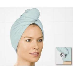   Womens Super Absorbent Microfiber Head Turban   Green