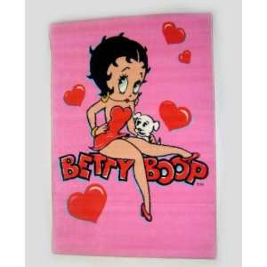   Betty Boop with Hearts Area Rug   51 x 78